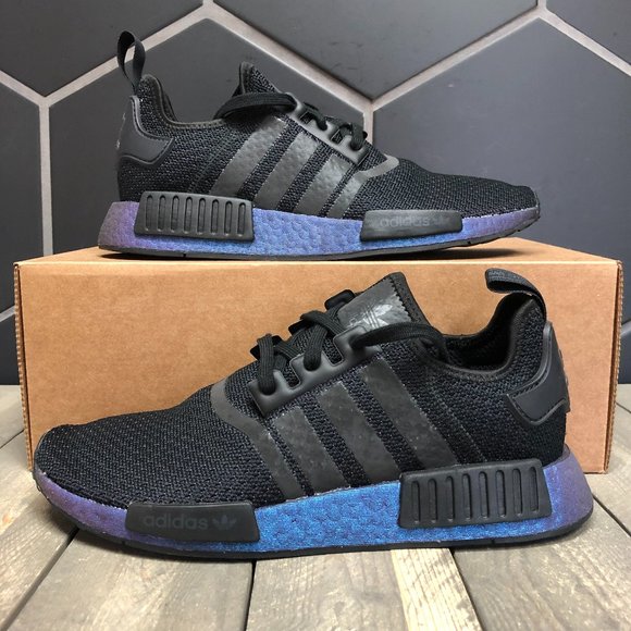 nmd metallic blue boost